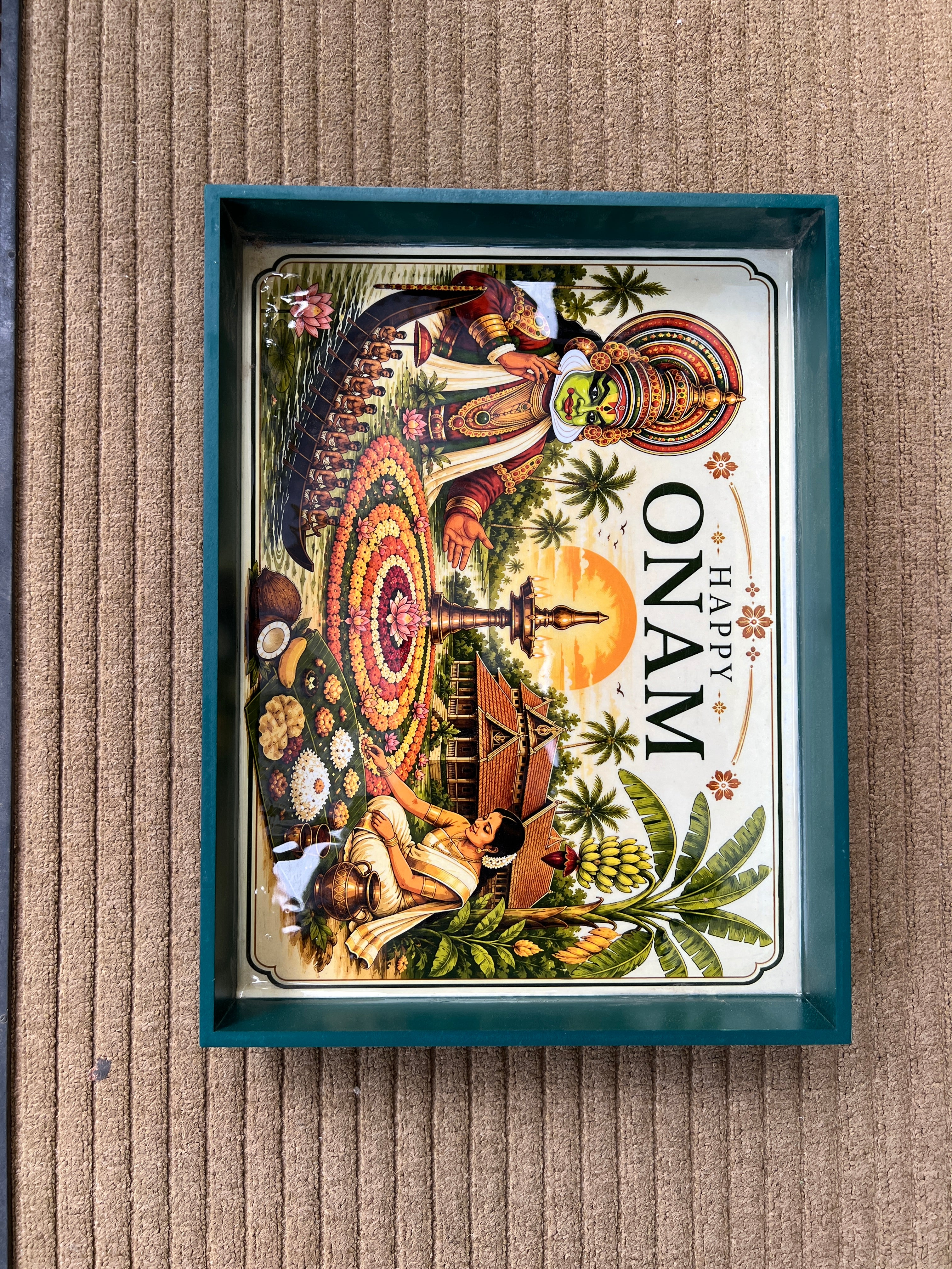 Kerala Theme MDF Tray