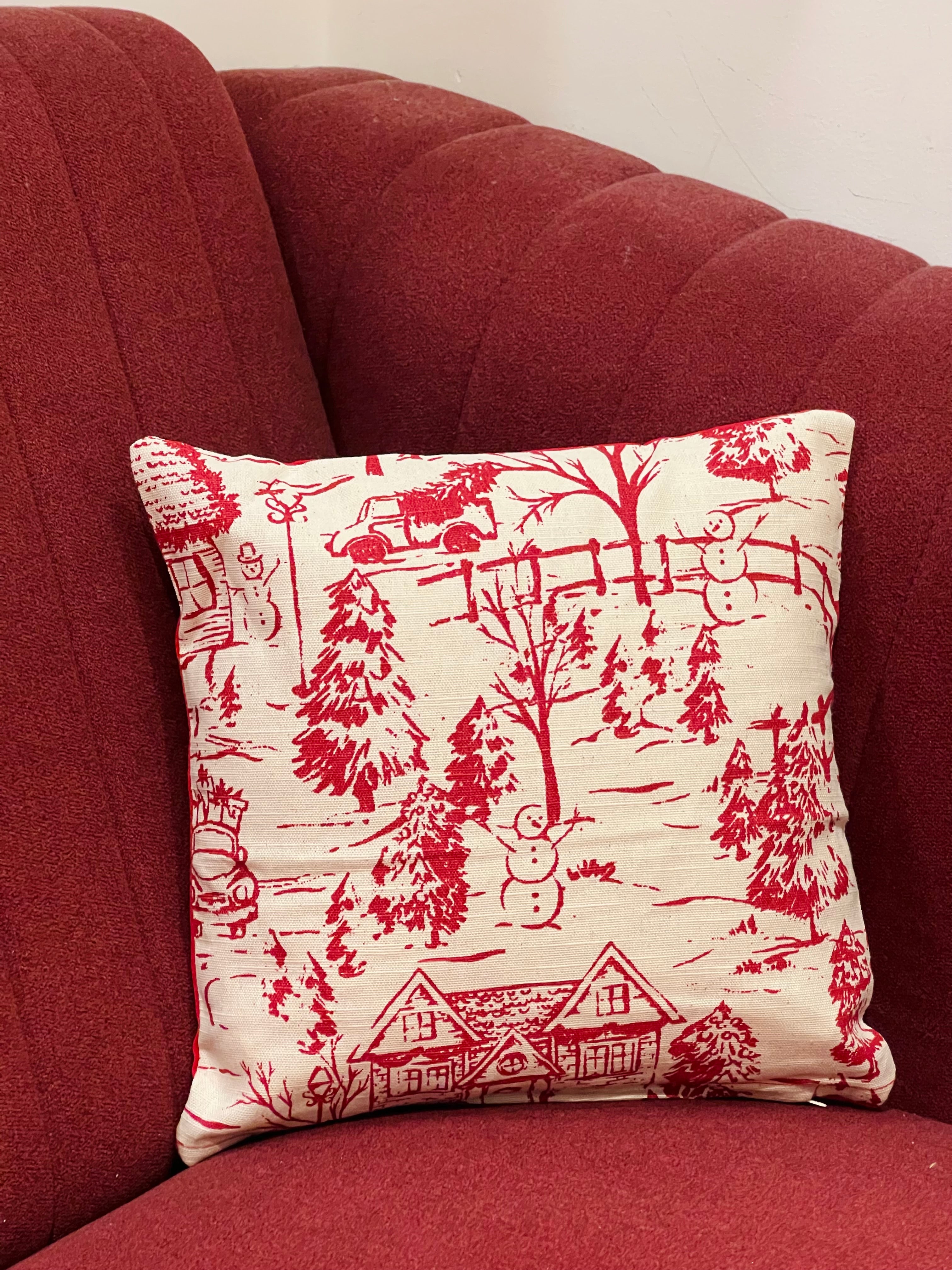 Christmas Theme Cushion Cover