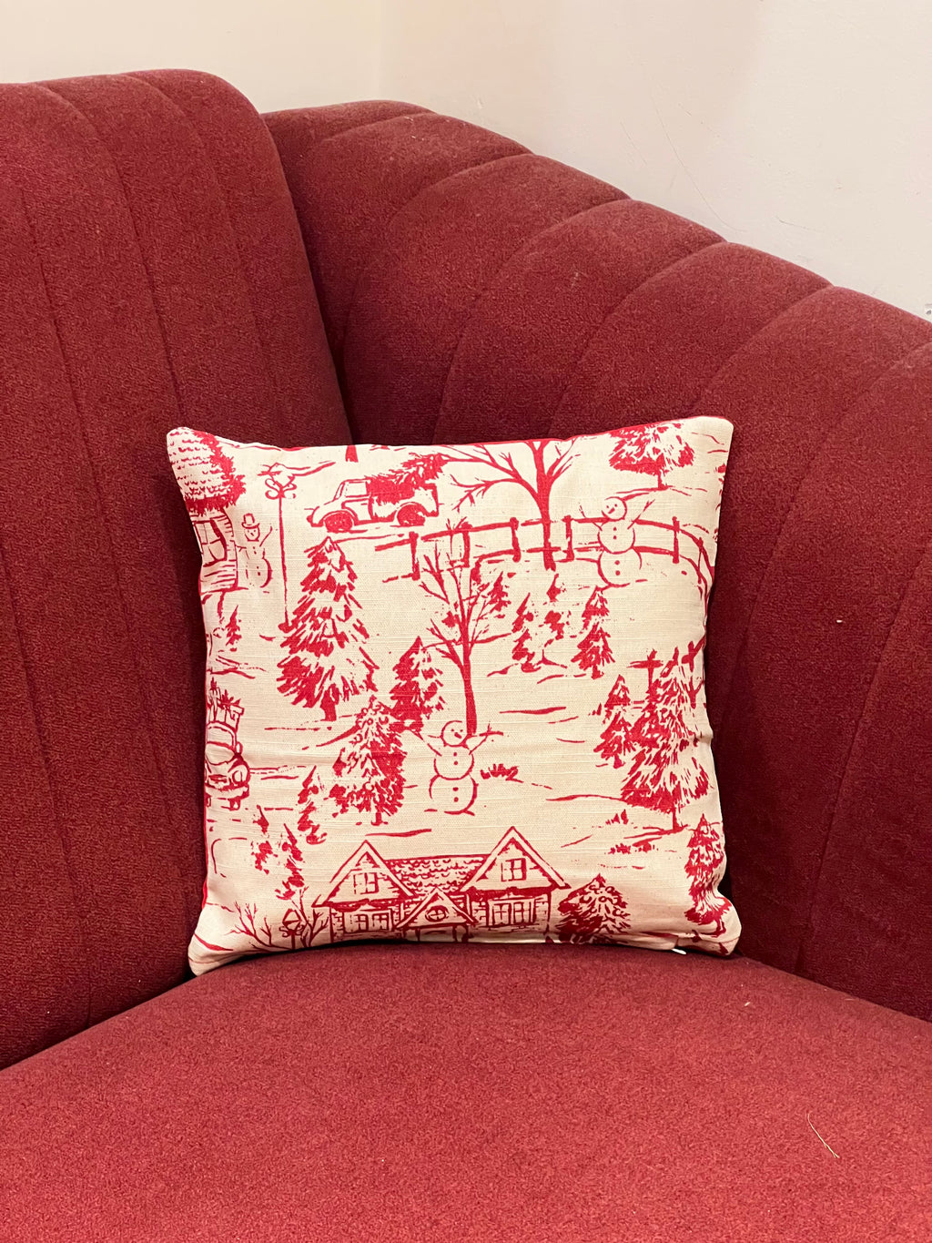 Christmas Theme Cushion Cover