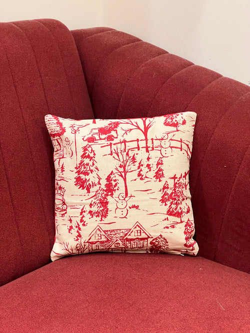 Christmas Theme Cushion Cover