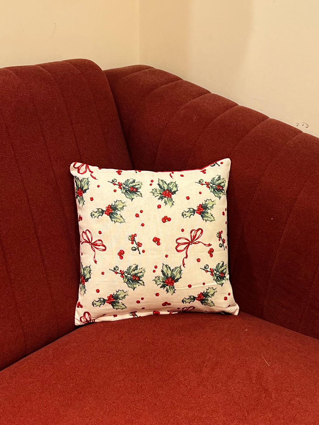Christmas Theme Curtain Cover