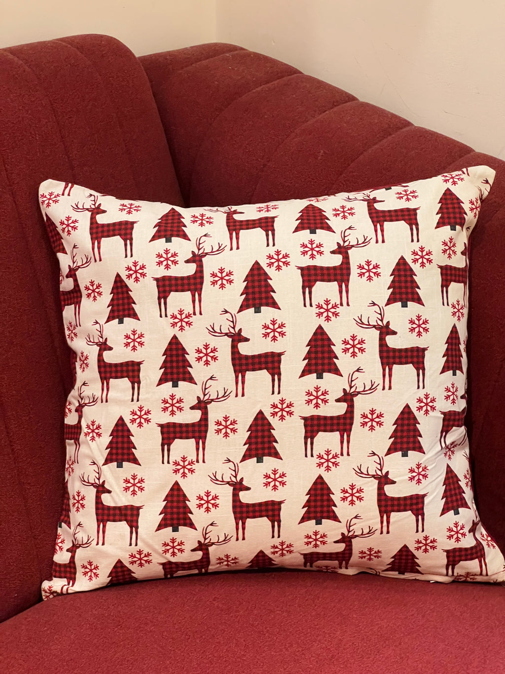 Christmas Theme Cushion Cover 16*16