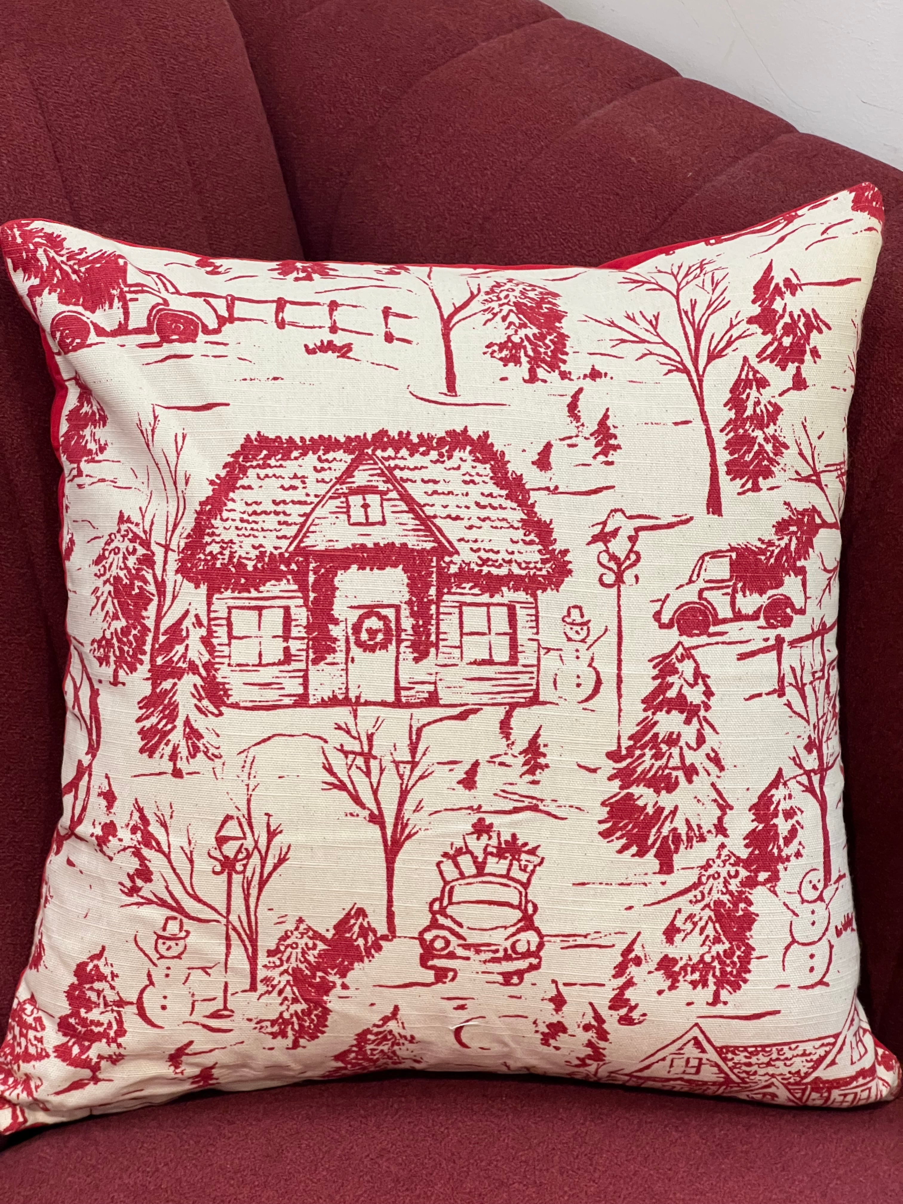 Christmas Theme Cushion Cover 16*16