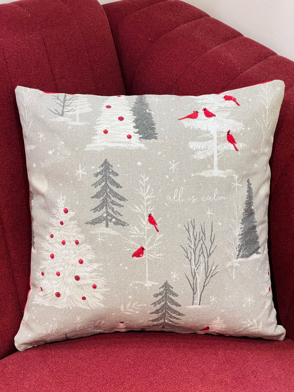 Christmas Theme Cushion Cover 16*16