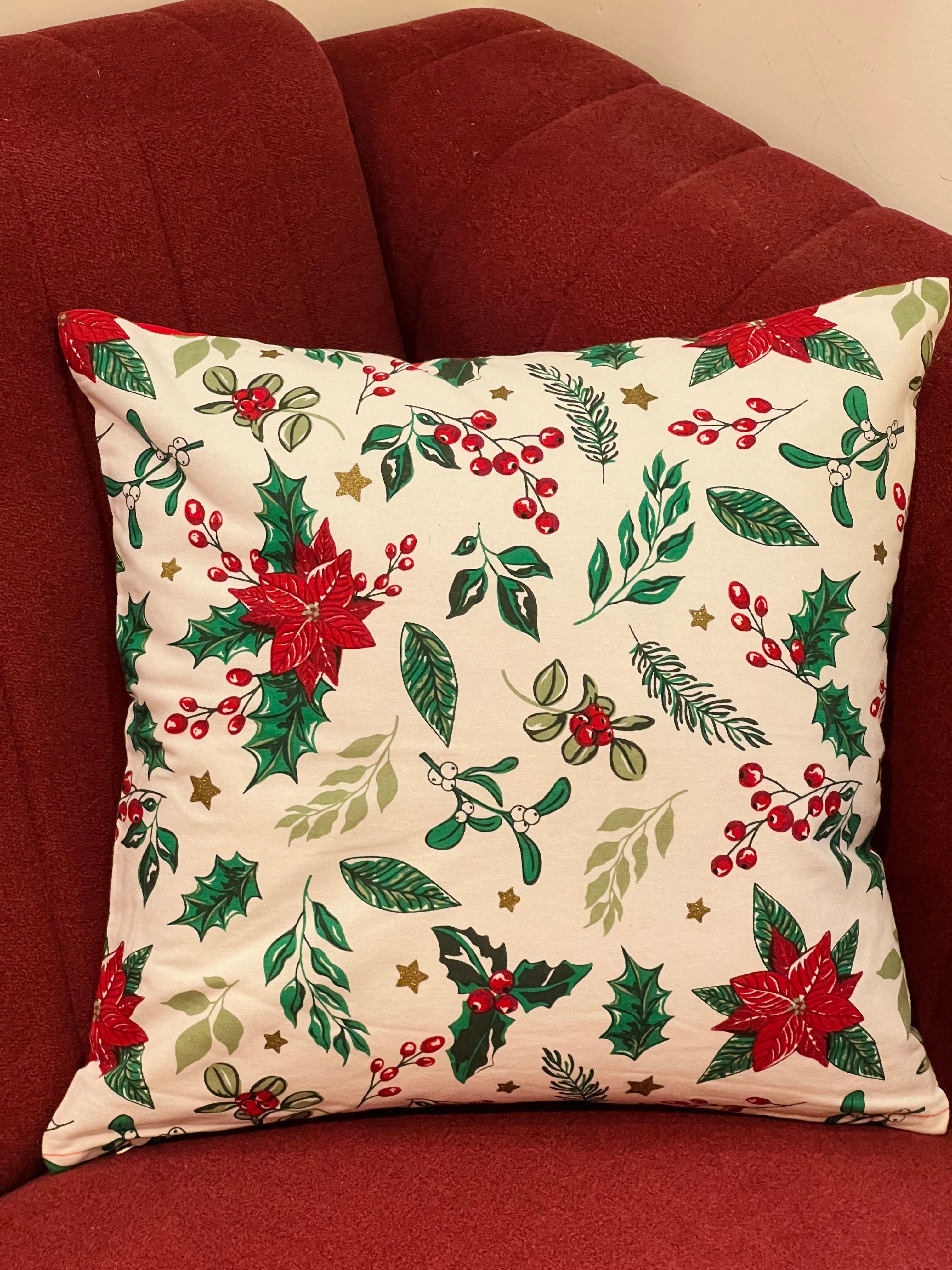Christmas Theme Cushion Cover 16*16