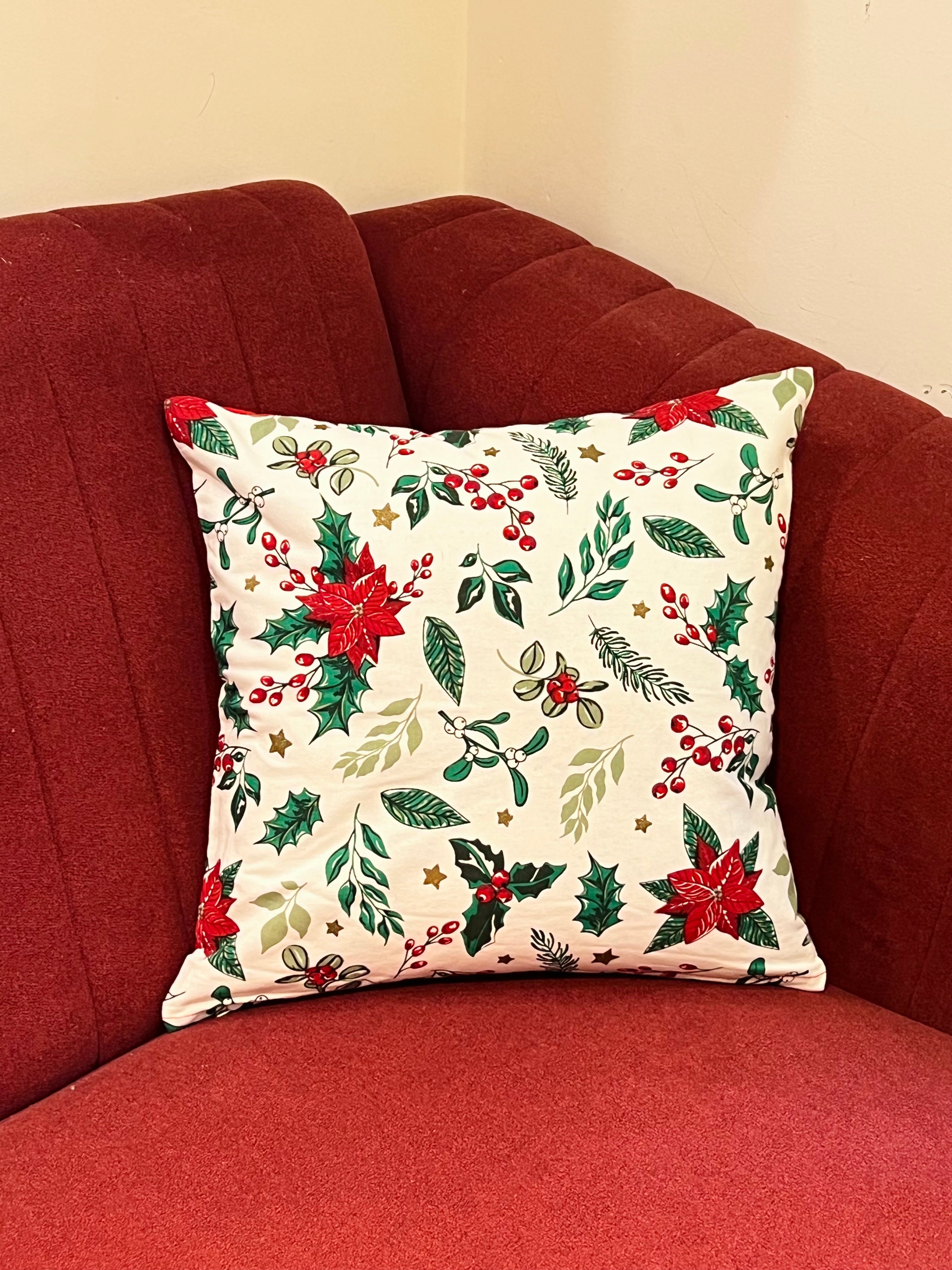 Christmas Theme Cushion Cover 16*16