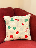 Christmas Theme Cushion Cover 16*16