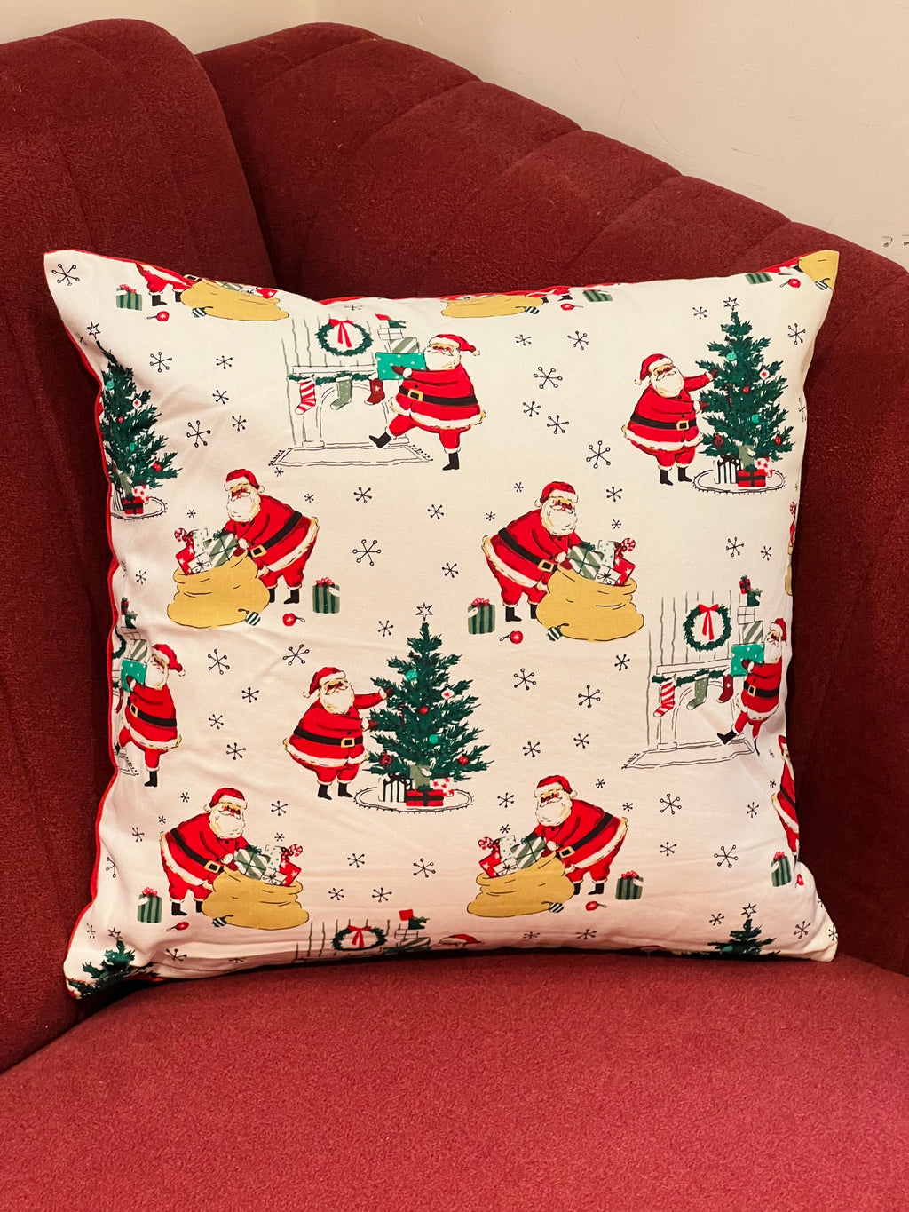 Christmas Theme Cushion Cover 16*16
