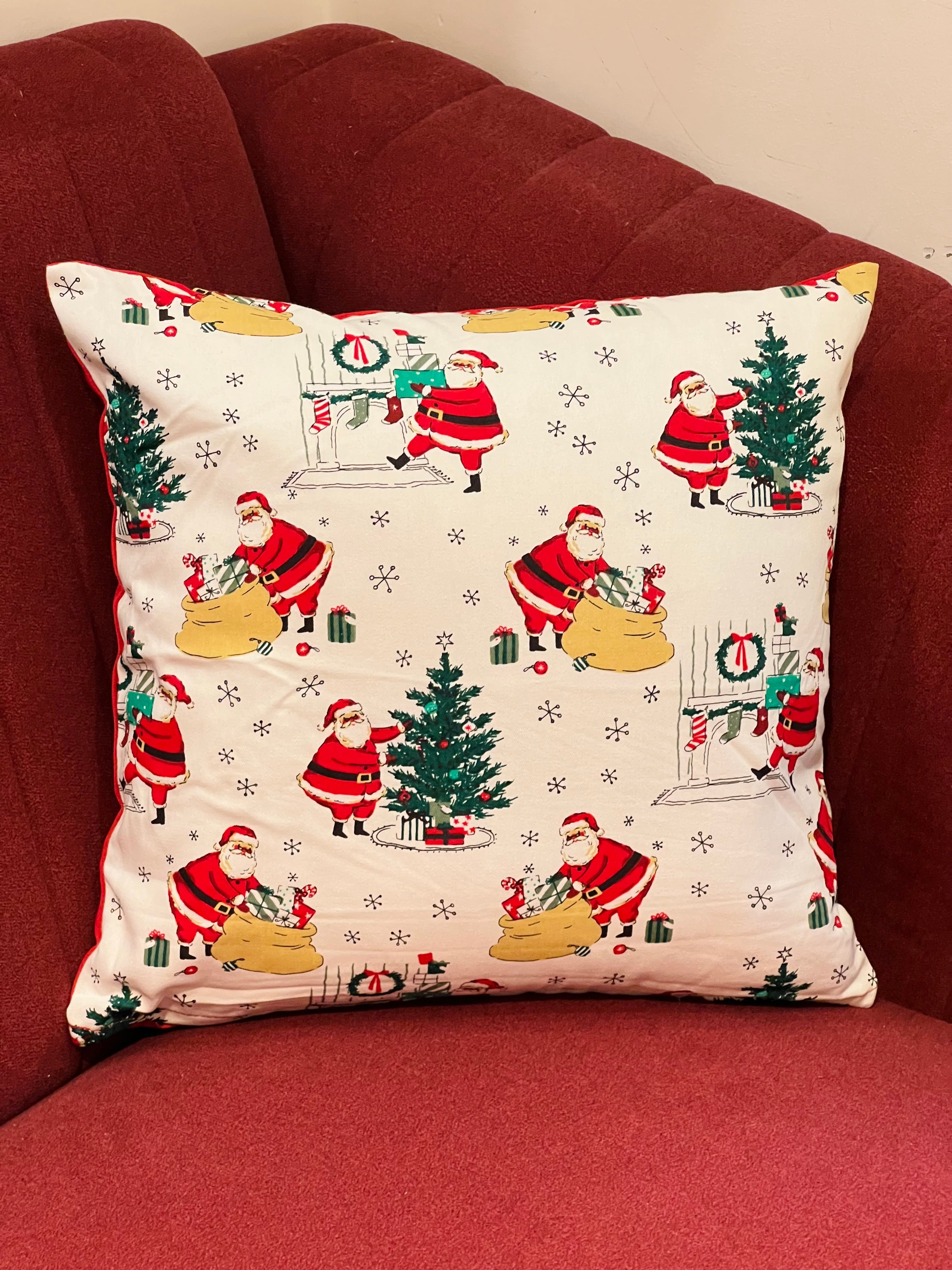 Christmas Theme Cushion Cover 16*16