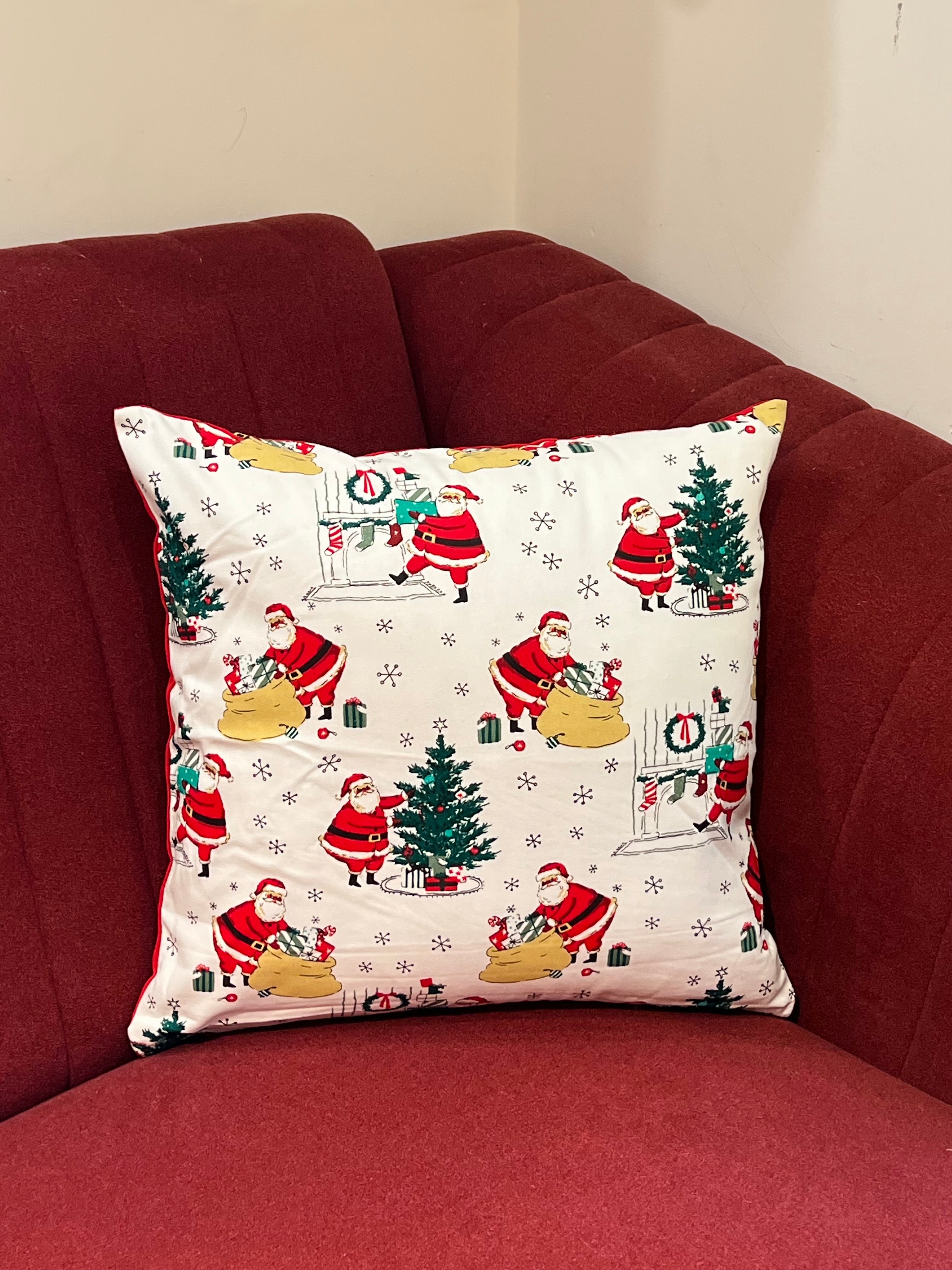 Christmas Theme Cushion Cover 16*16
