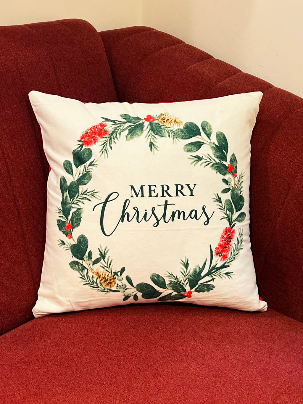 Christmas Theme Cushion Cover16*16