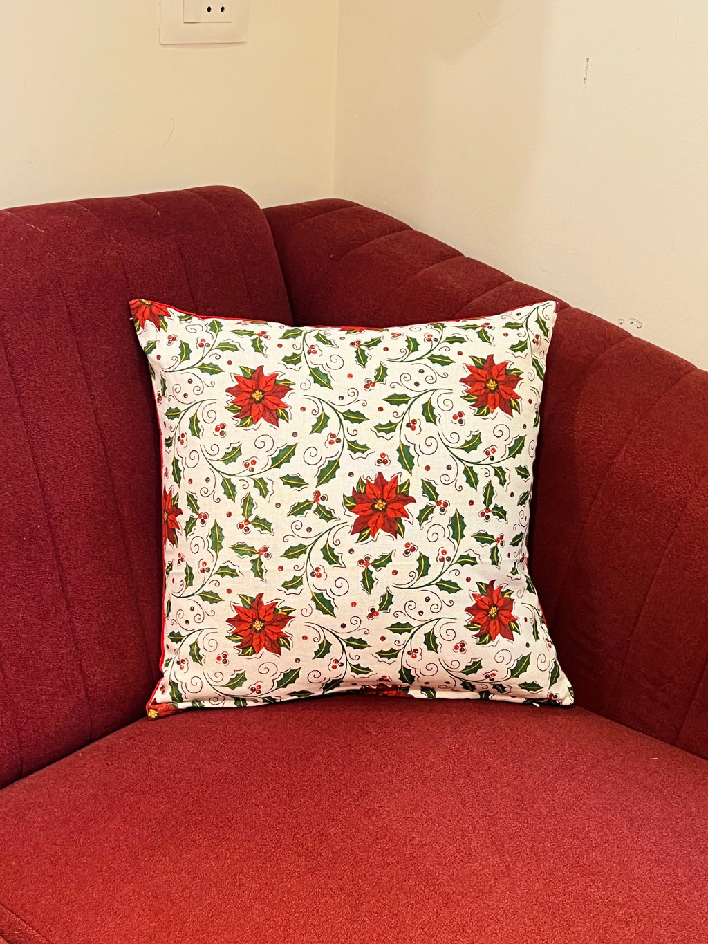 Christmas Theme Cushion Cover 16*16