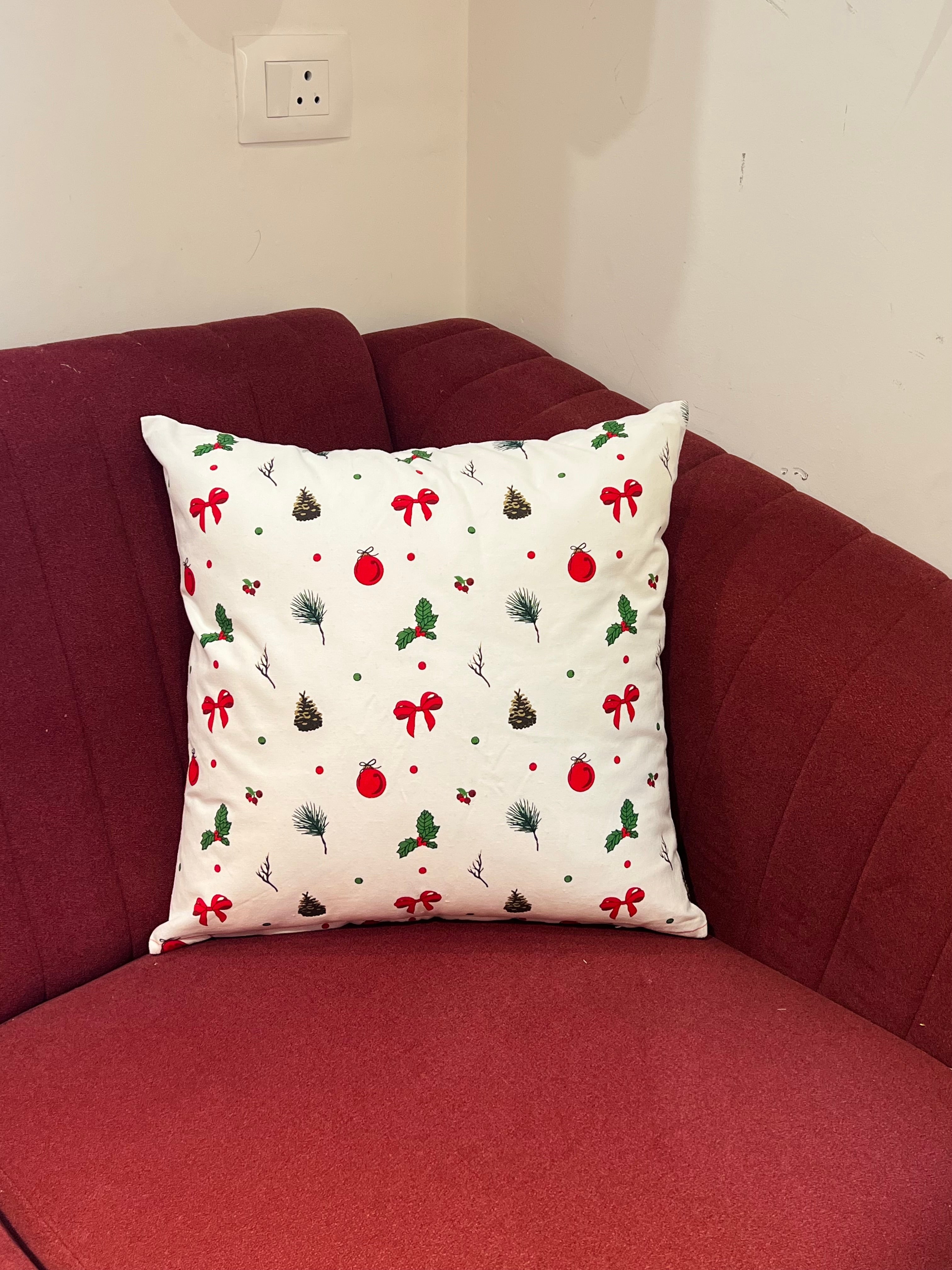 Christmas Theme Cushion Cover 18*18