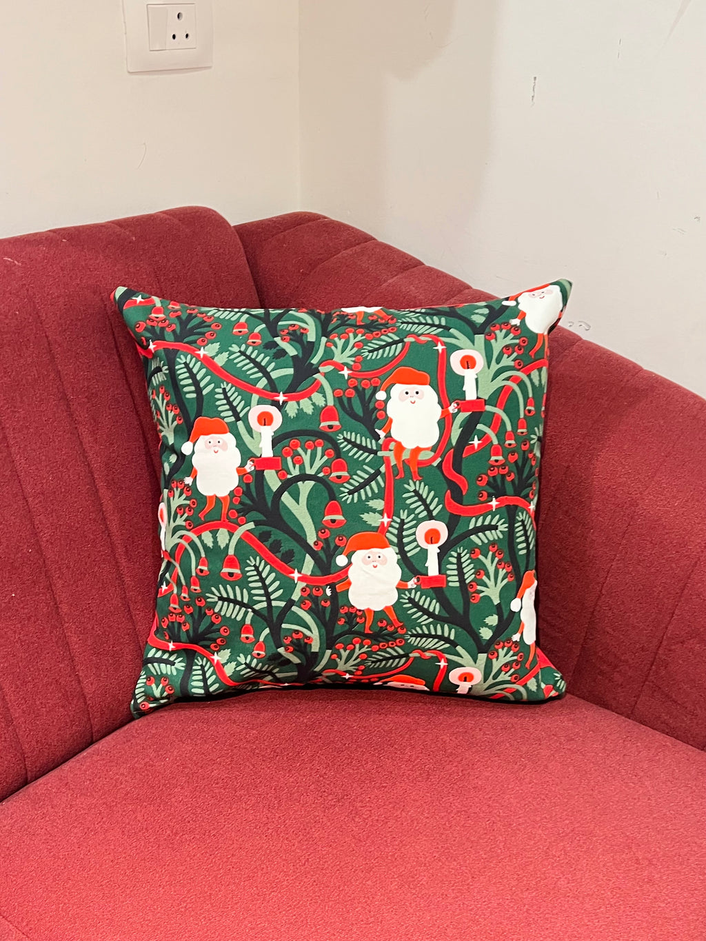 Christmas Theme Cushion Cover 18*18