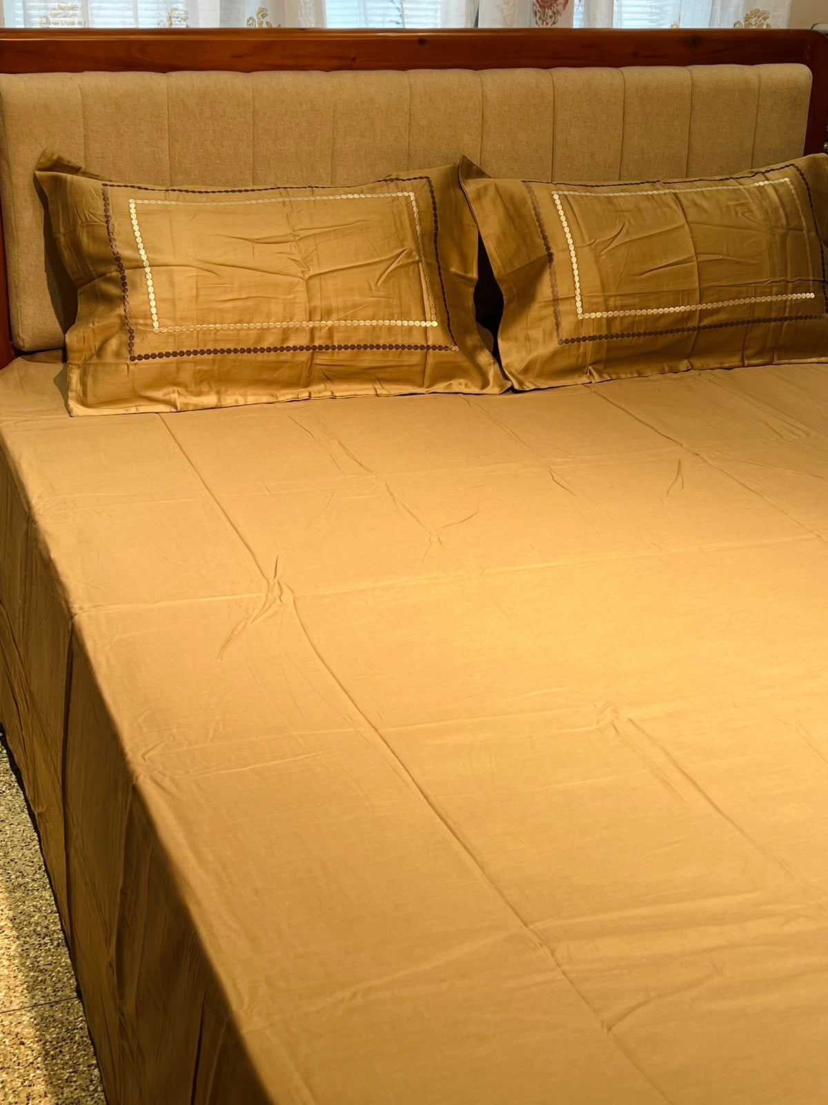 King Size Plain Bedsheets