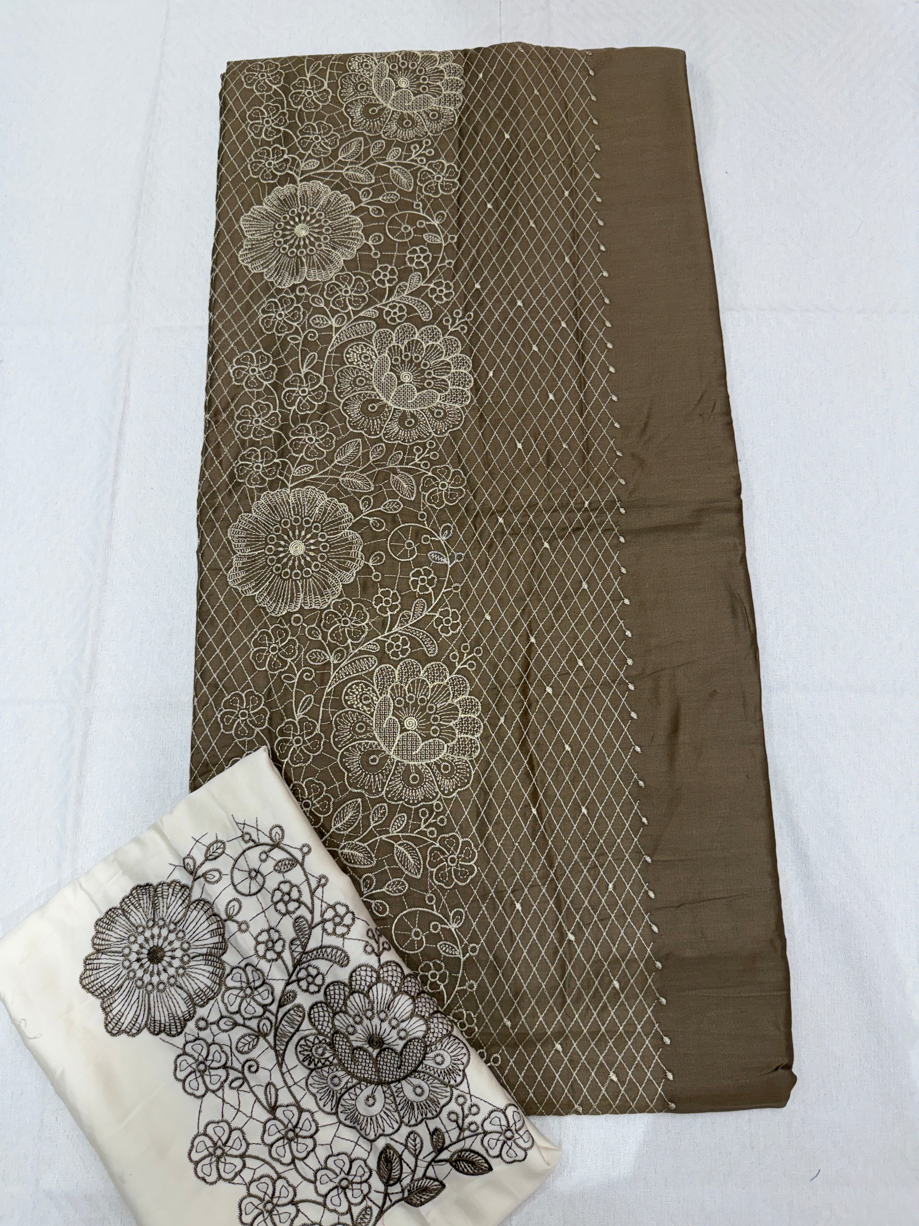 Embroidered Bedsheet (K)