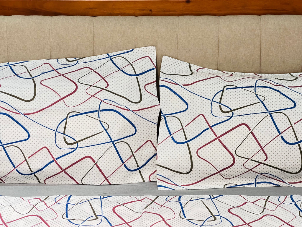 Queen Size Border Bedsheet