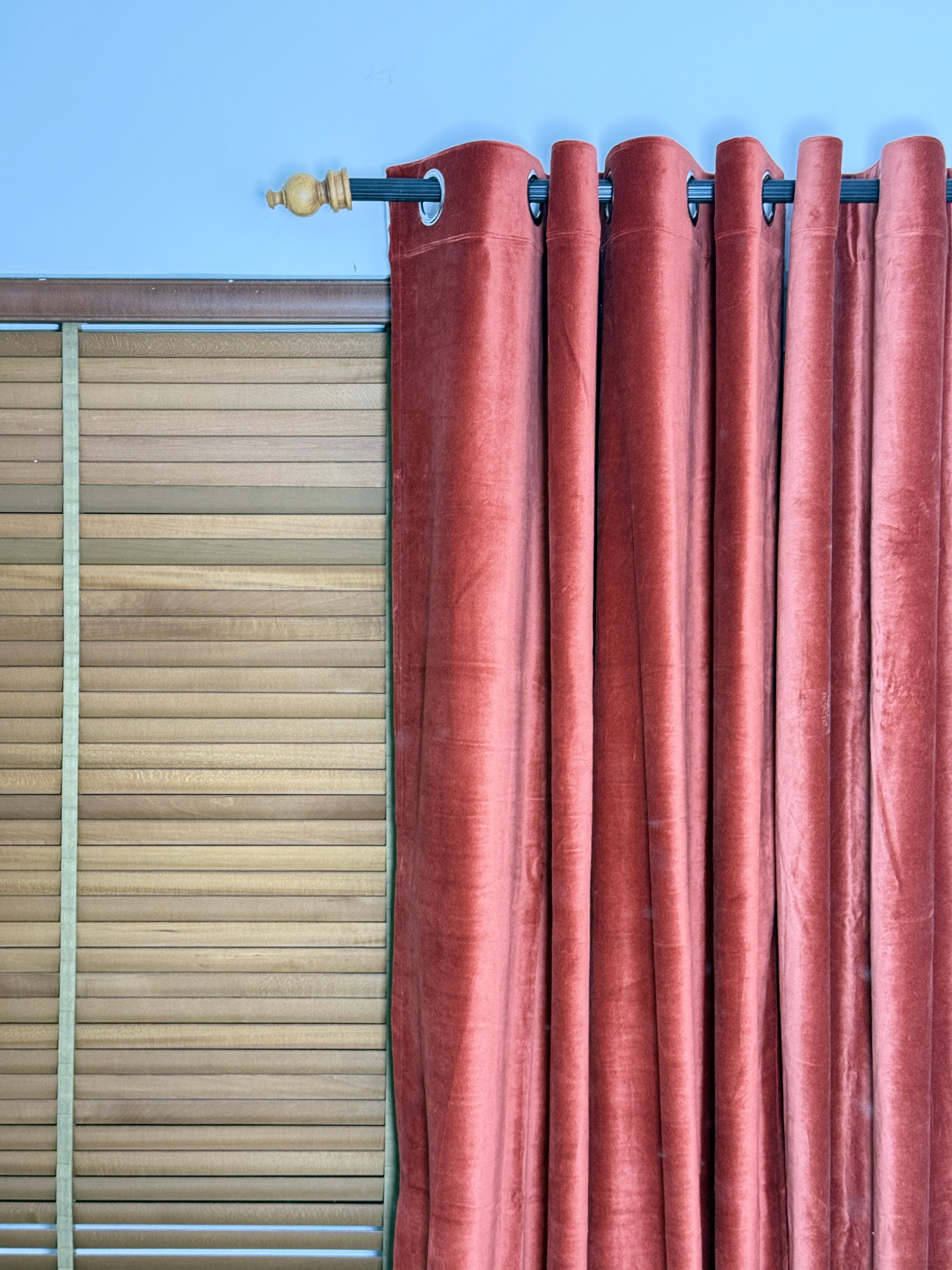 Plain Velvet Curtain