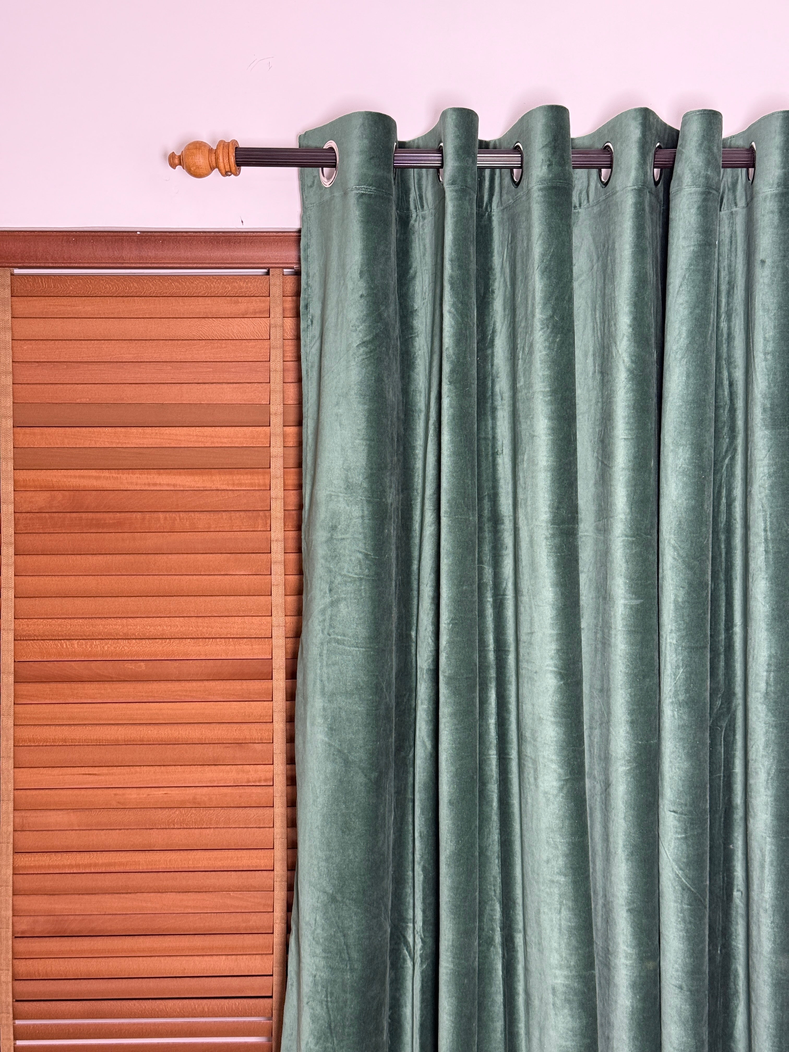 Plain Velvet Curtain