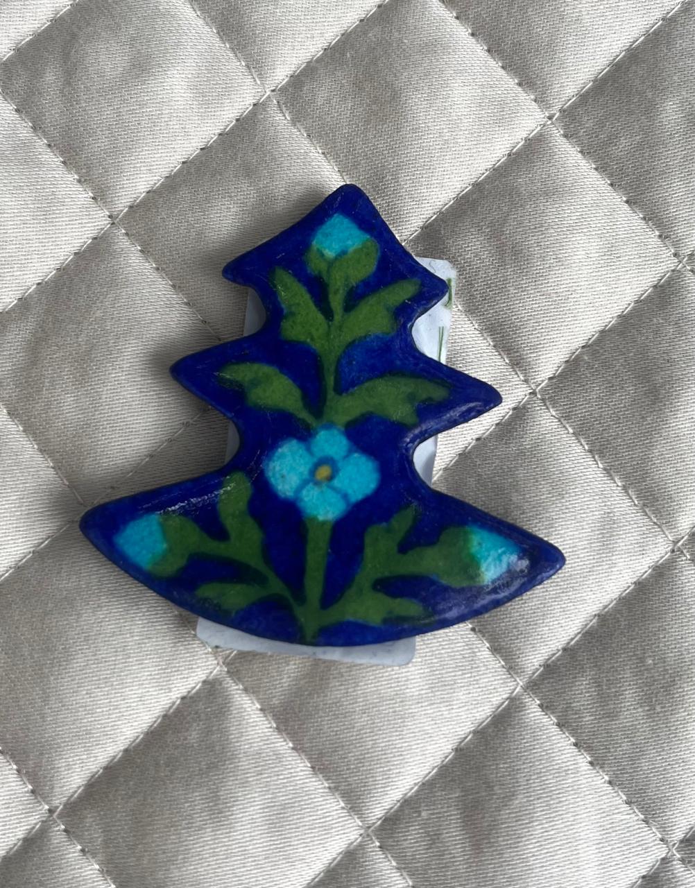 FRIDGE MAGNET BLUE PLOTTER