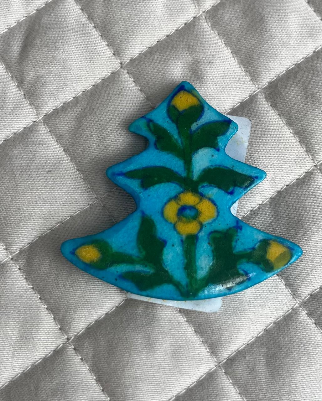 FRIDGE MAGNET BLUE PLOTTER
