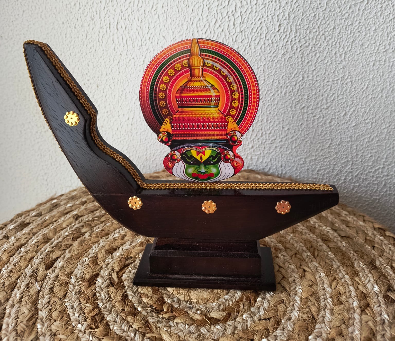 KATHAKALI WOODEN BOAT