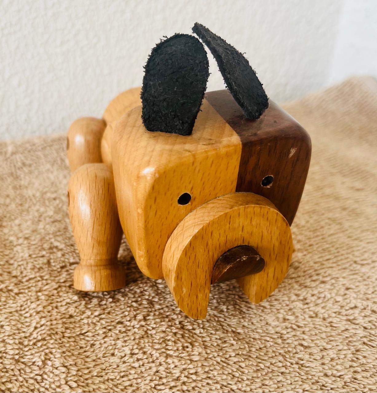 WOODEN ANIMAL FIGURE