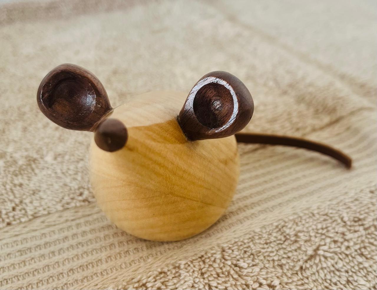 WOODEN ANIMAL FIGURE