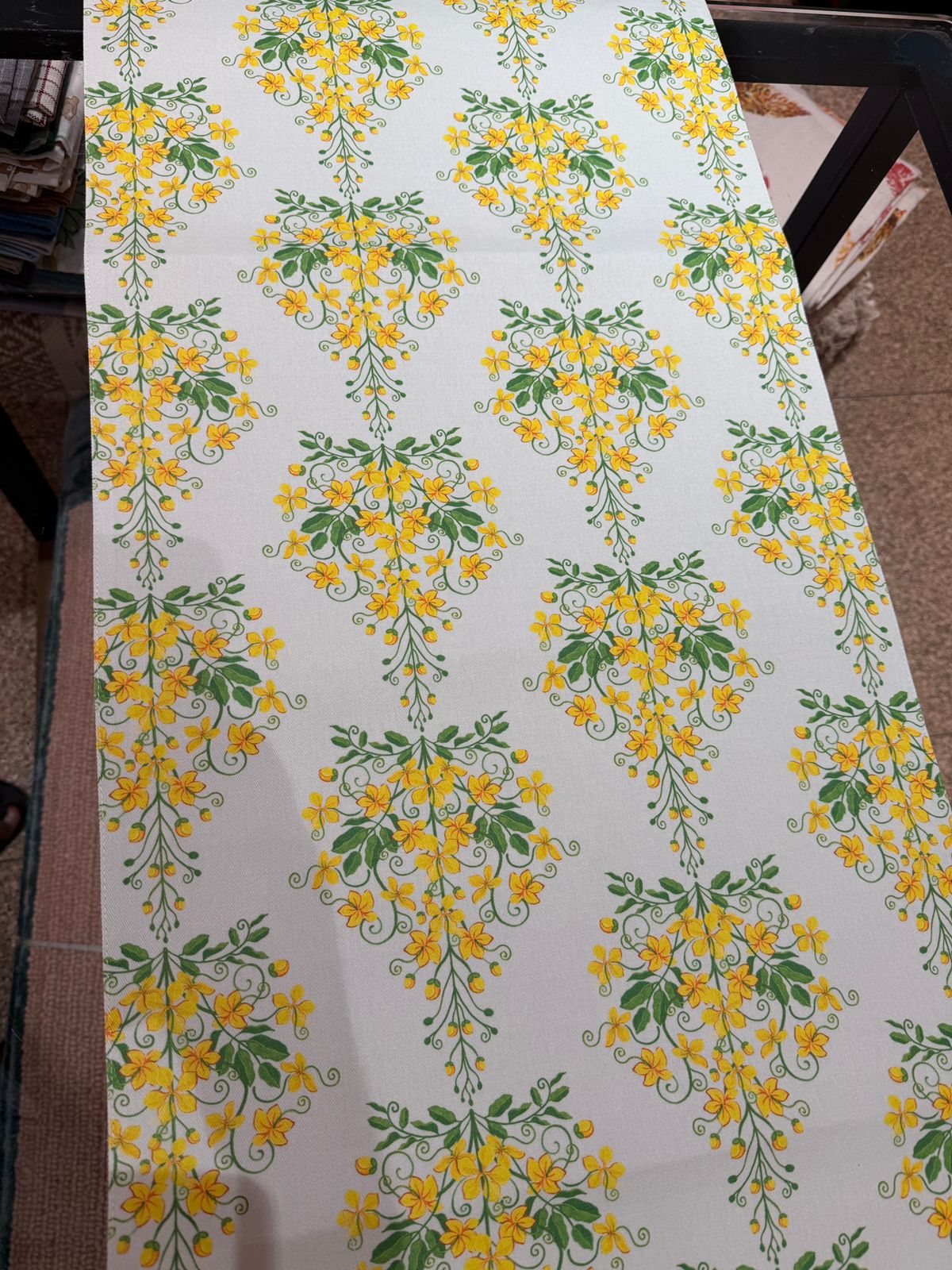 Vishu Special Kanikonna Table Runner