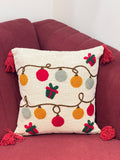 XMAS THEME CUSHION COVER 16*16