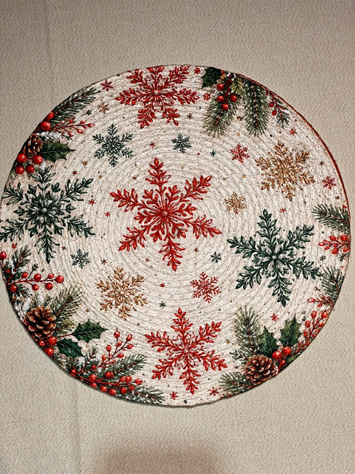XMAS THEME PLACEMAT