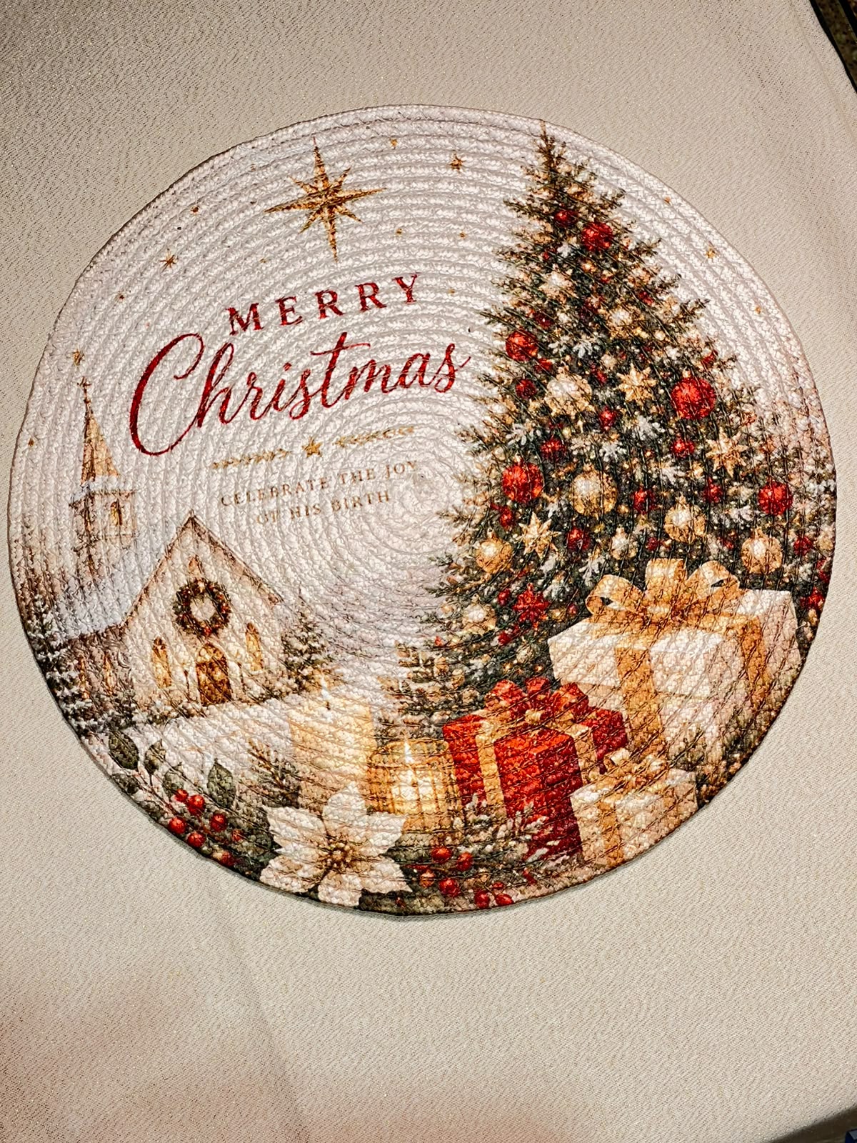 XMAS THEME PLACEMAT