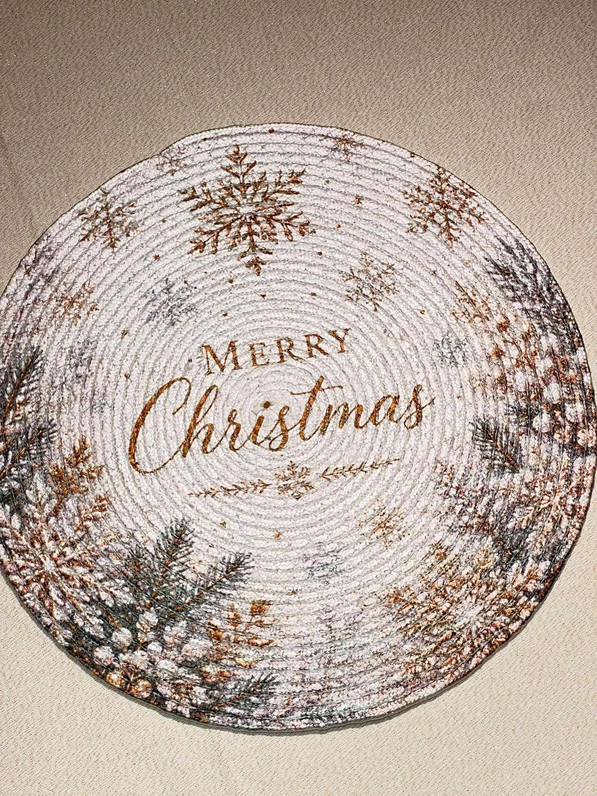 XMAS THEME PLACEMAT