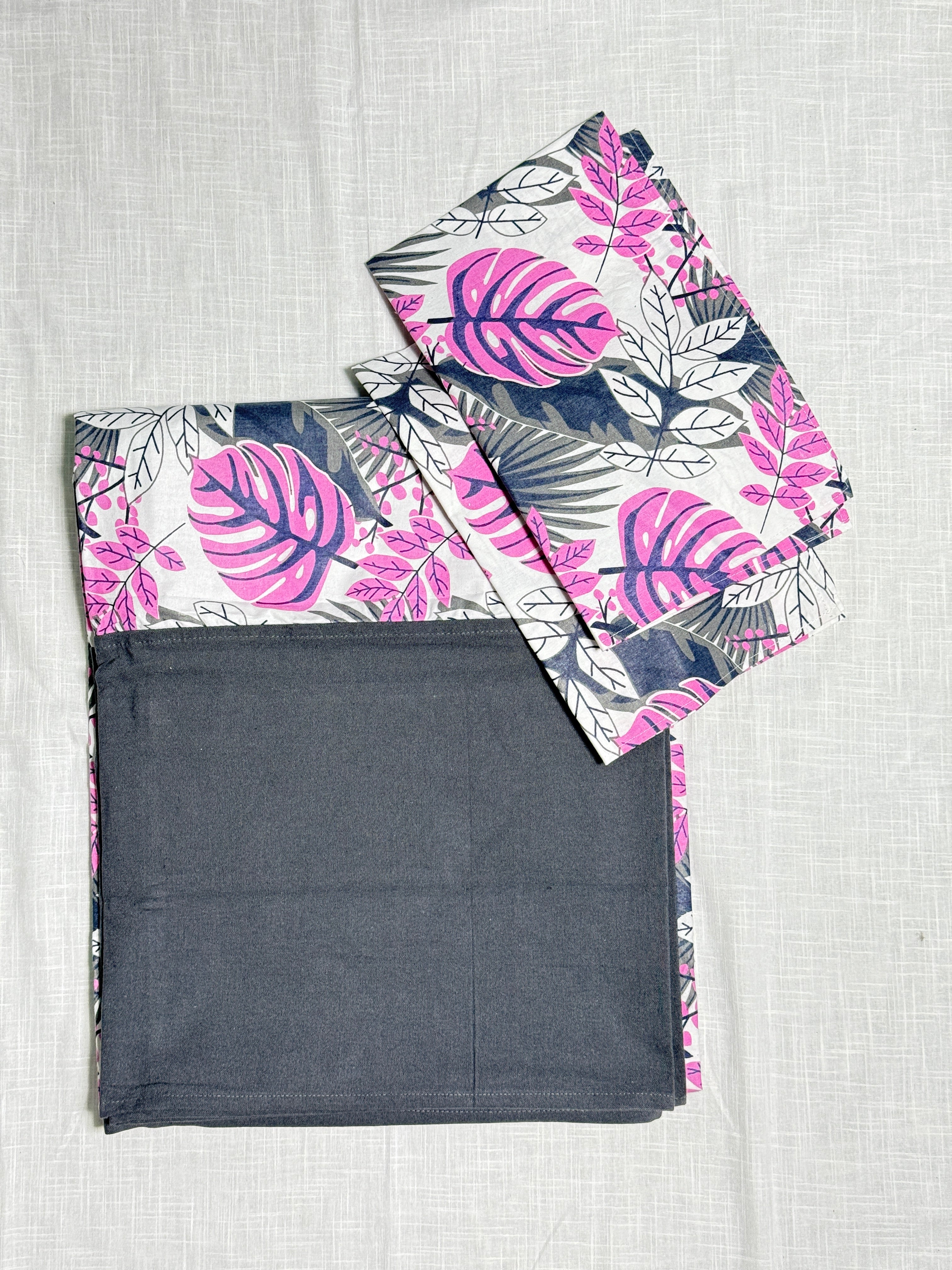 Queen Size Floral Print Bedsheet