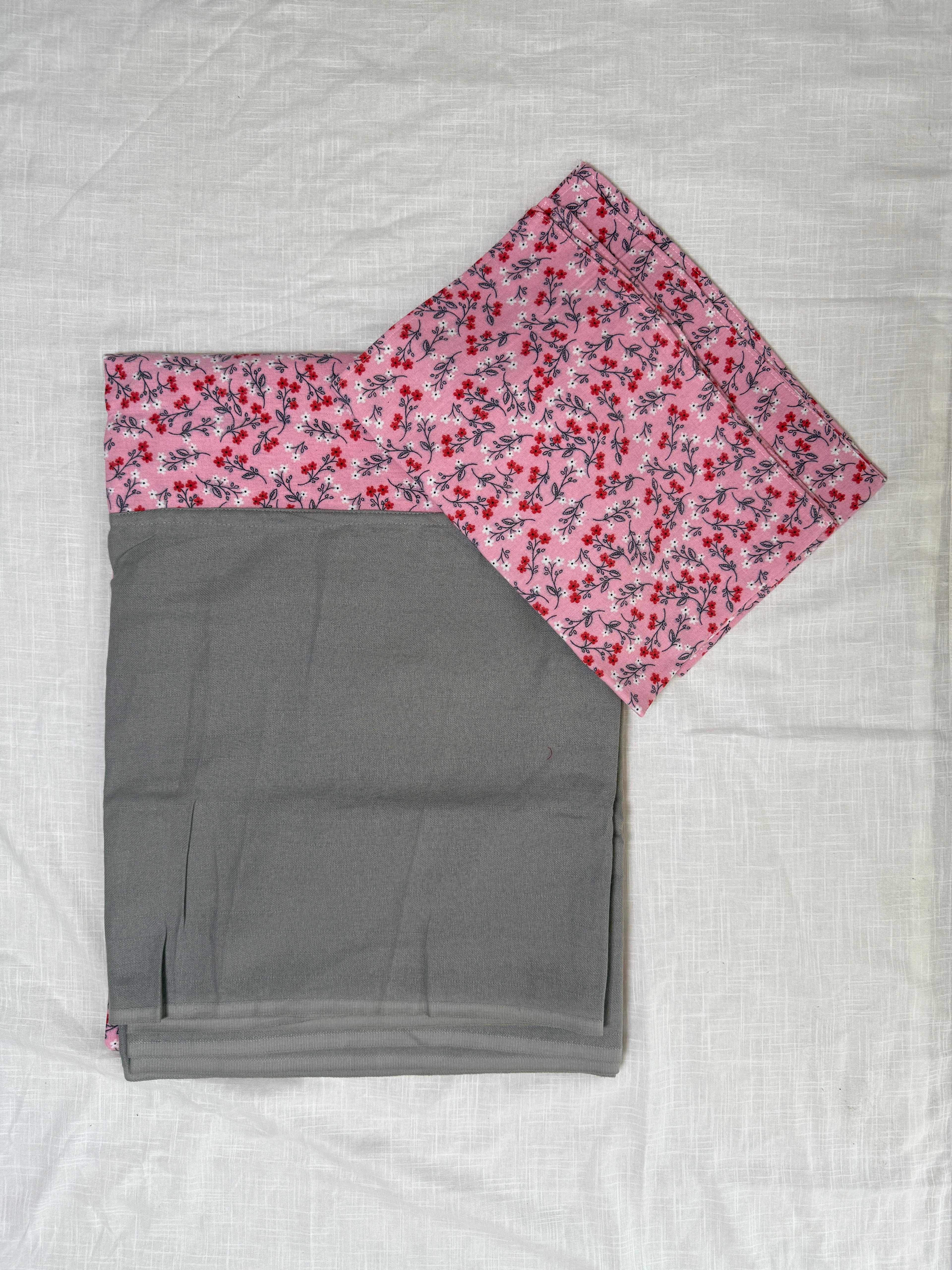 Floral Theme Queen Size Bedsheet