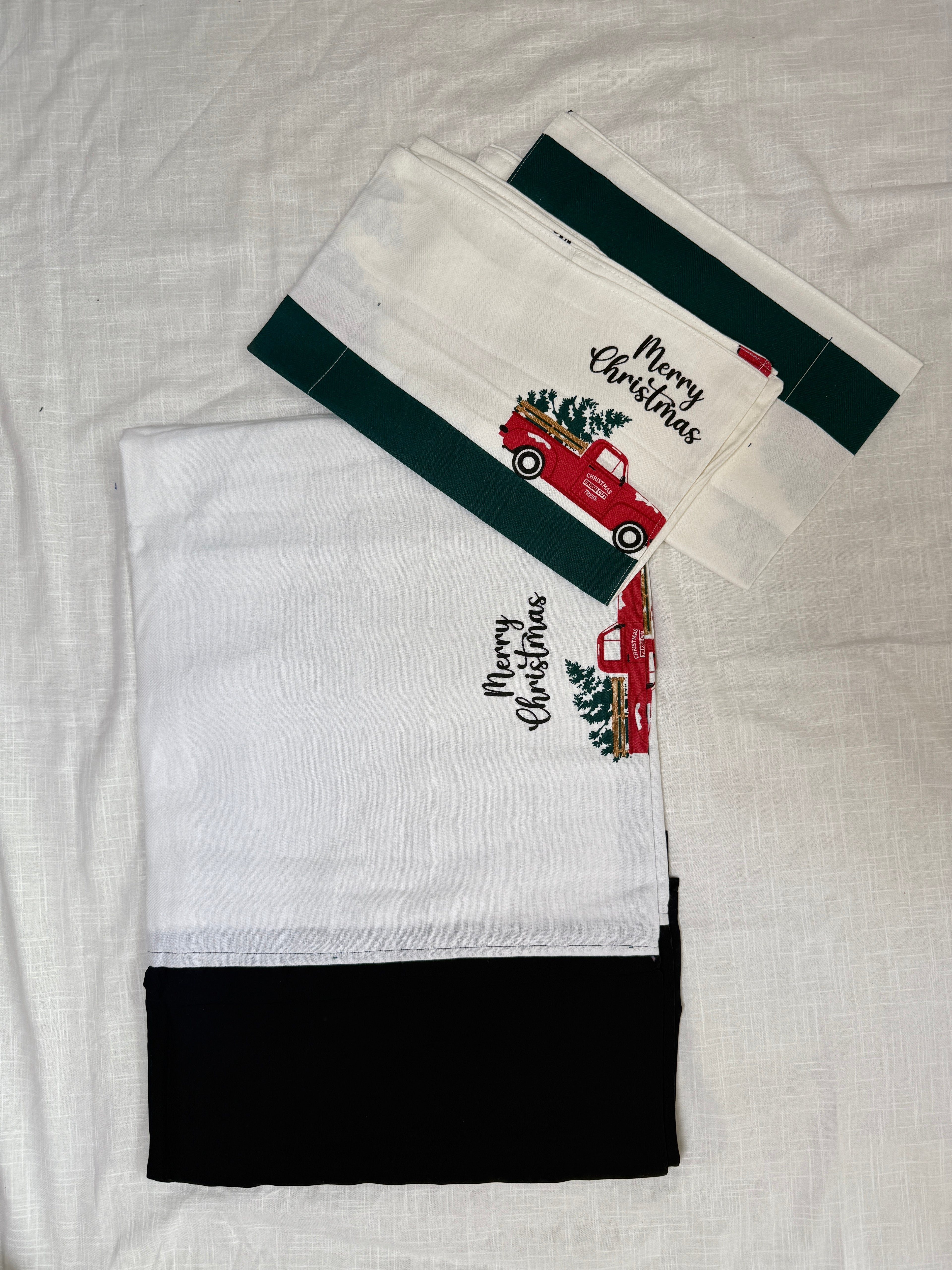 Xmas Theme Queen Size Bedsheet