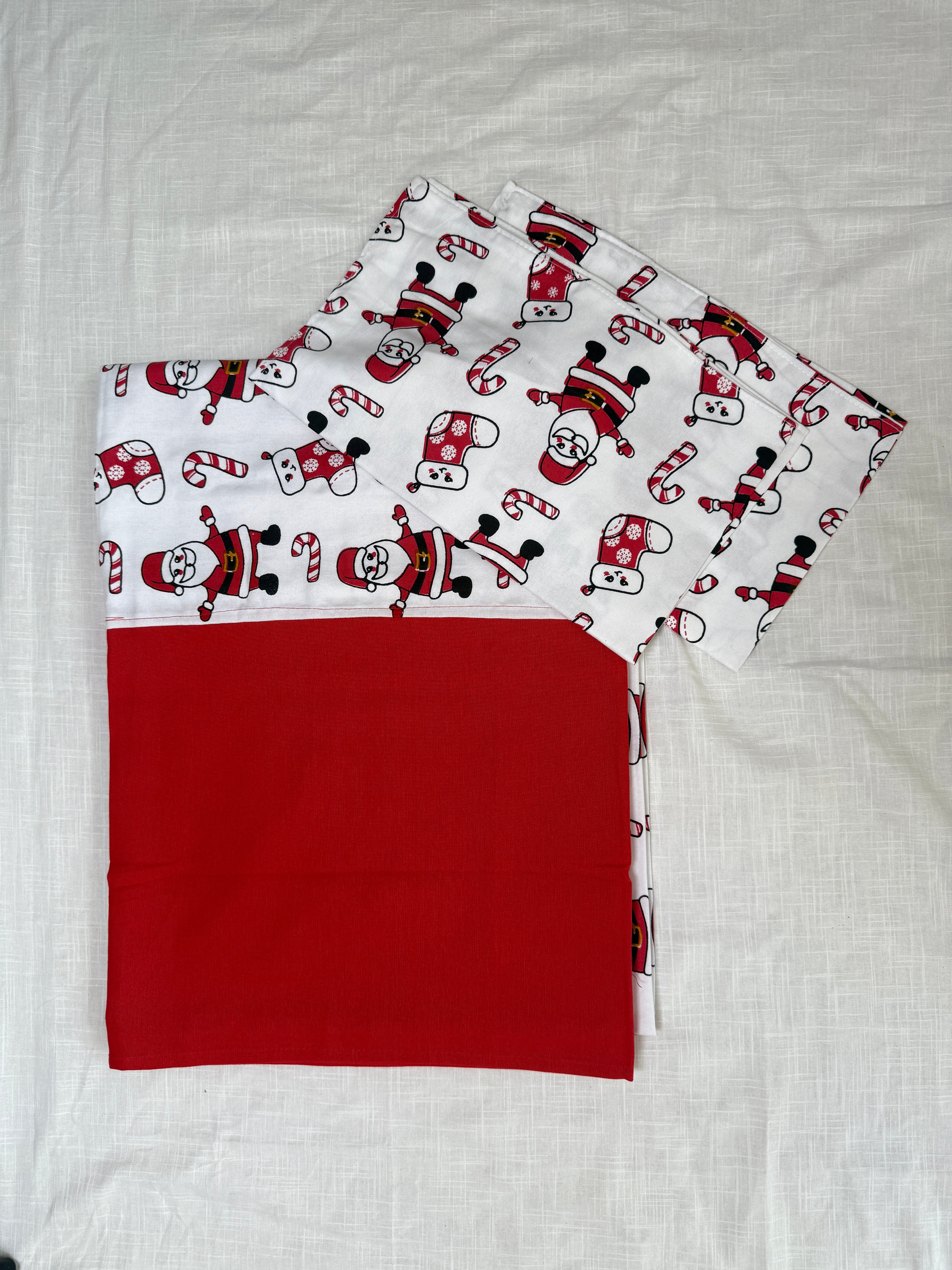 Xmas Theme Queen Size Bedsheet