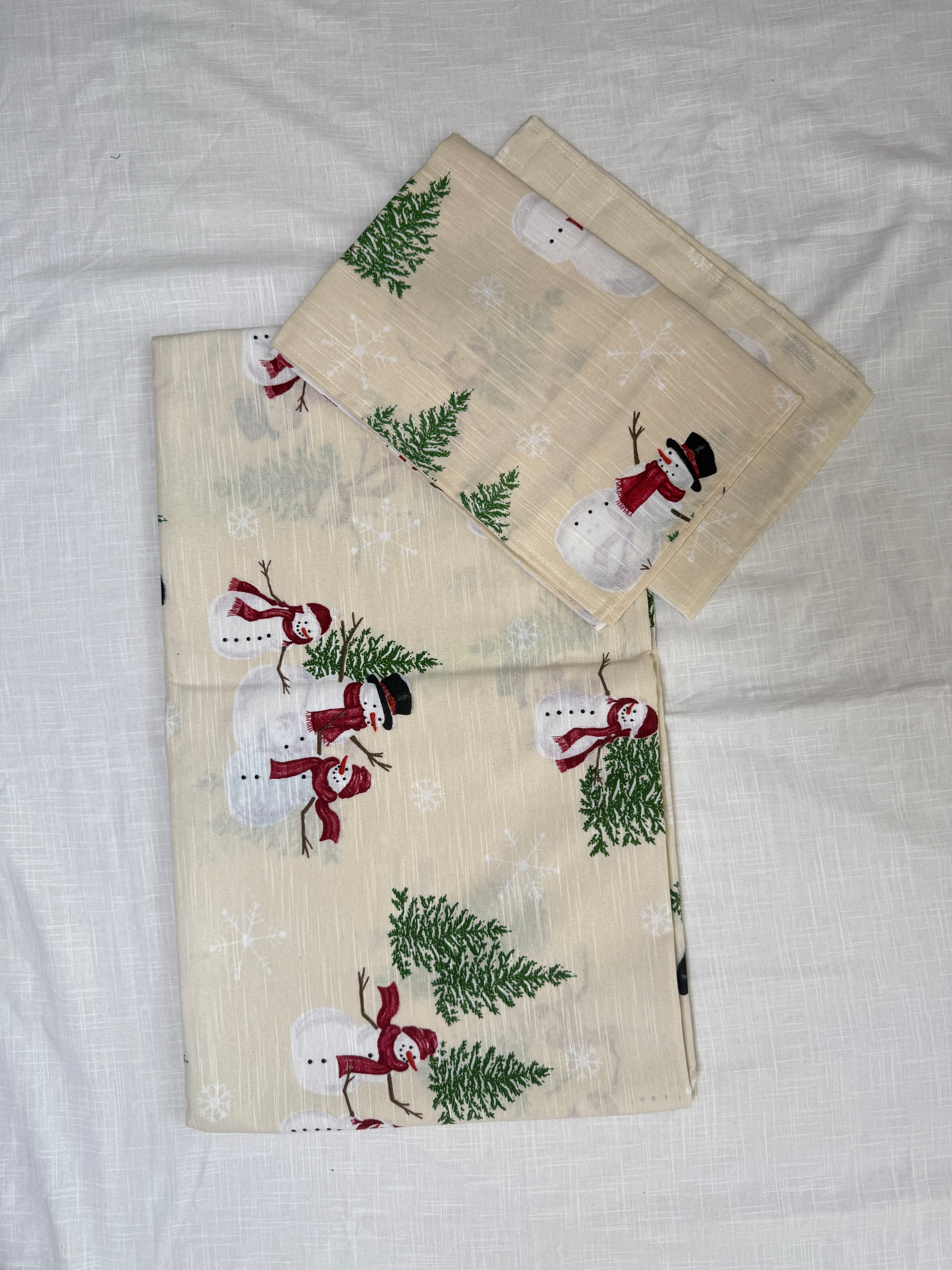 Xmas Theme Single Bedsheet