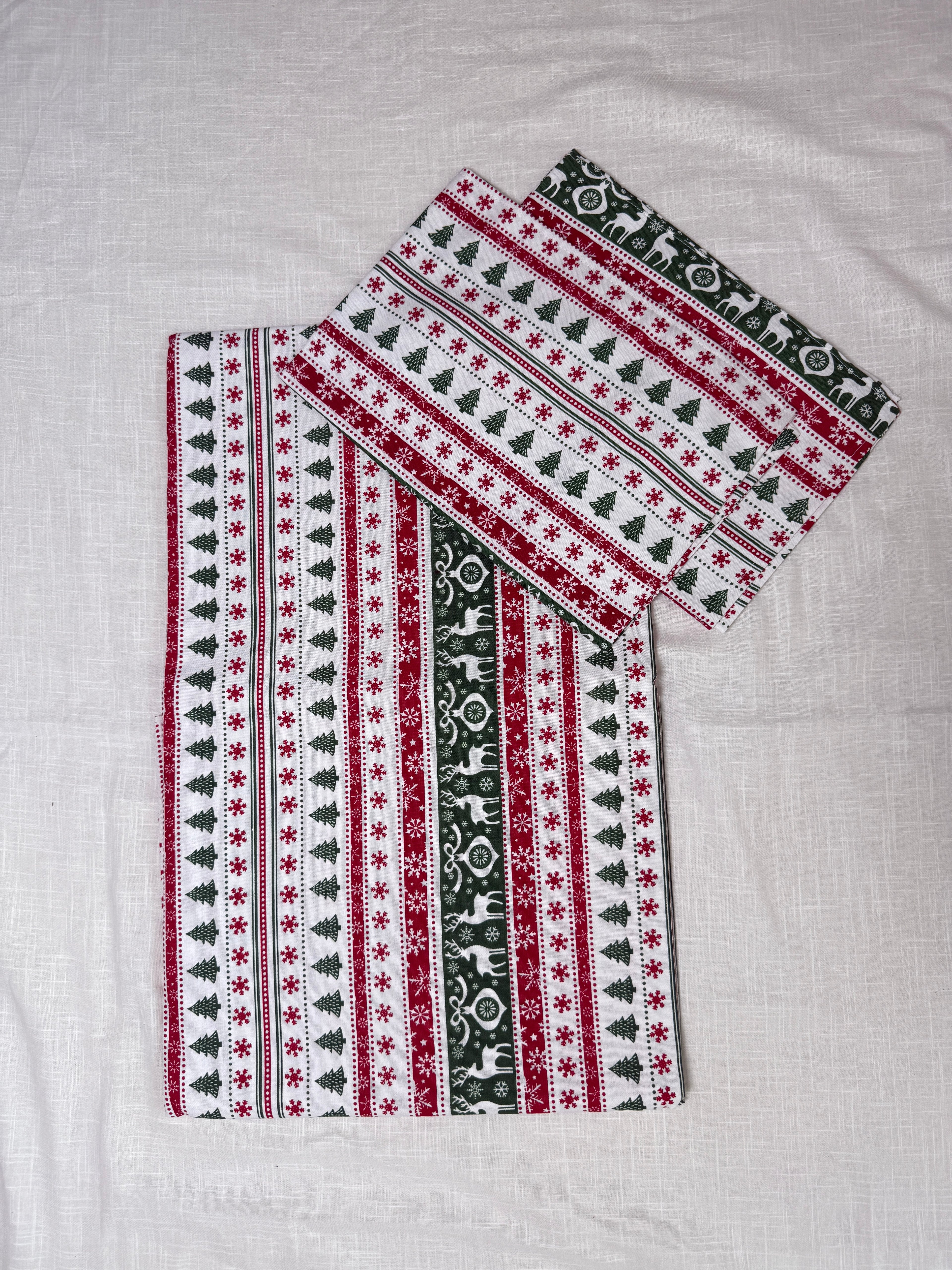 Xmas Theme Single Bedsheet