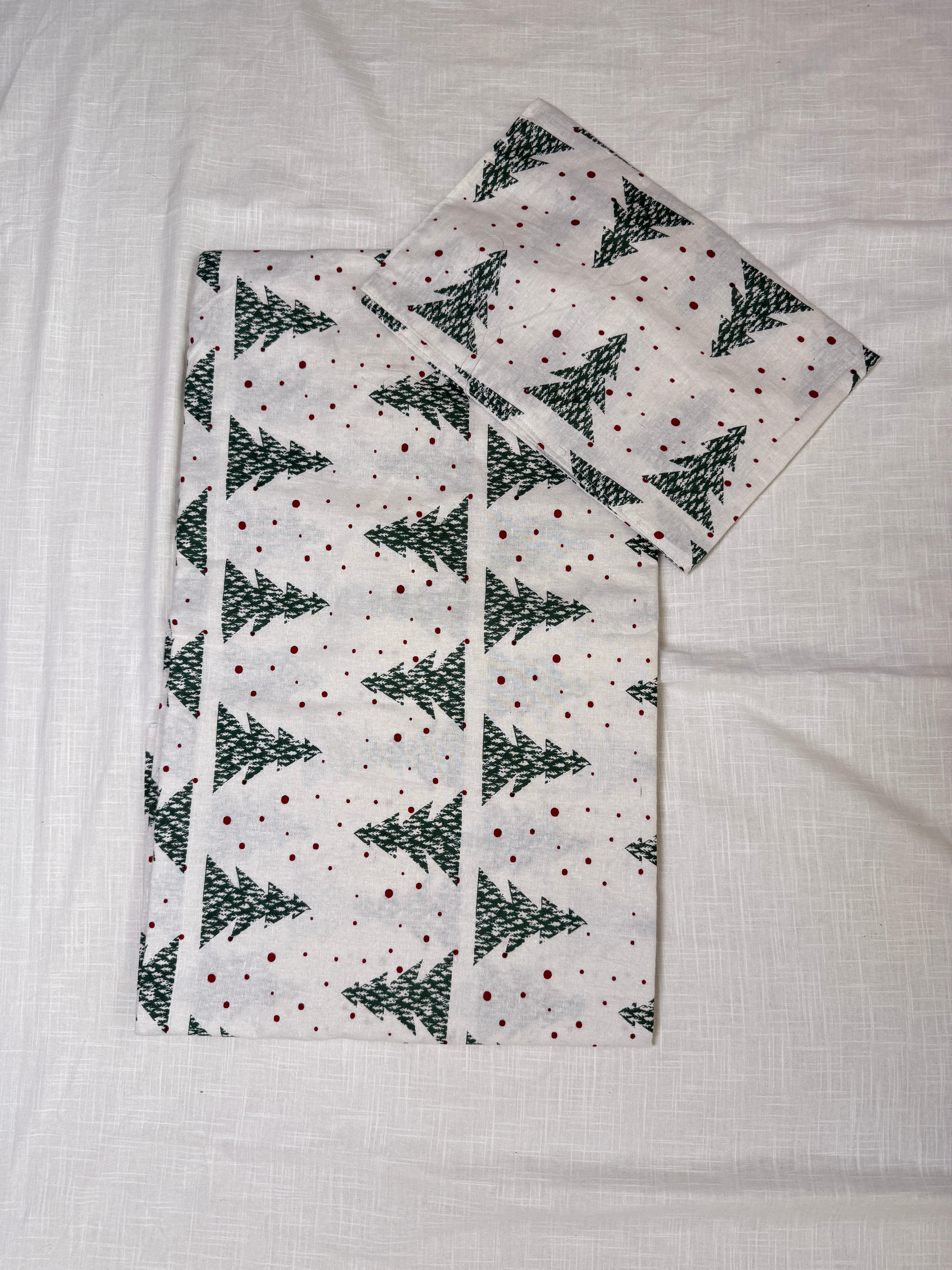 Xmas Theme Single Bedsheet